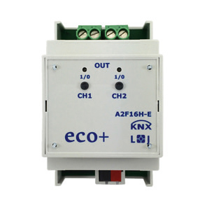 KNX Secure Schaltaktor 2-fach, Handbedienung