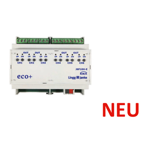 KNX Secure Jalousie- und Rollladenaktor 6-fach 10A, Handbedienung